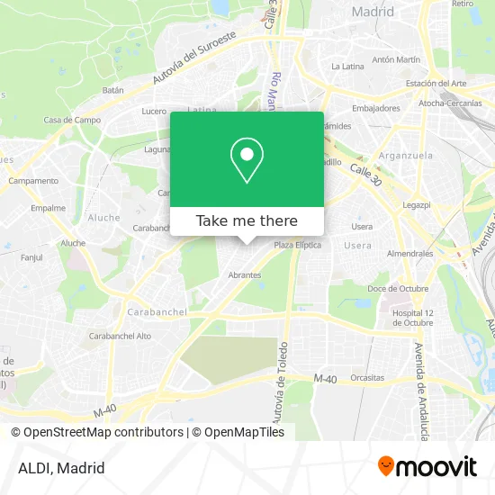 ALDI map