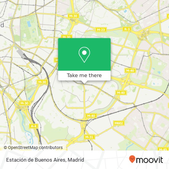 Estación de Buenos Aires map