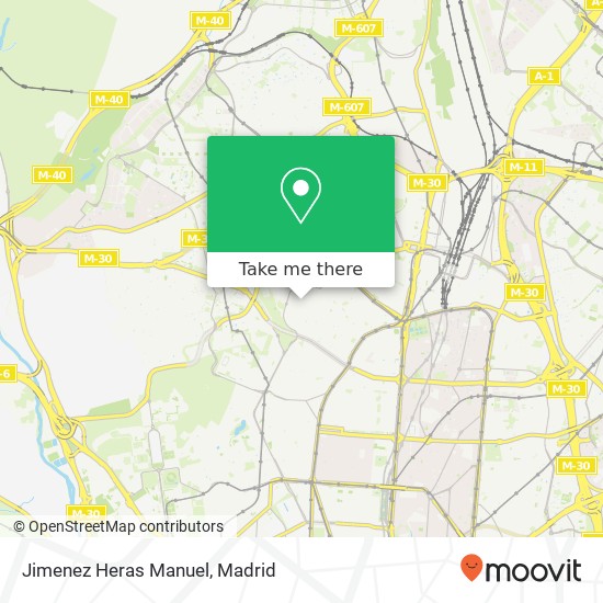 Jimenez Heras Manuel map