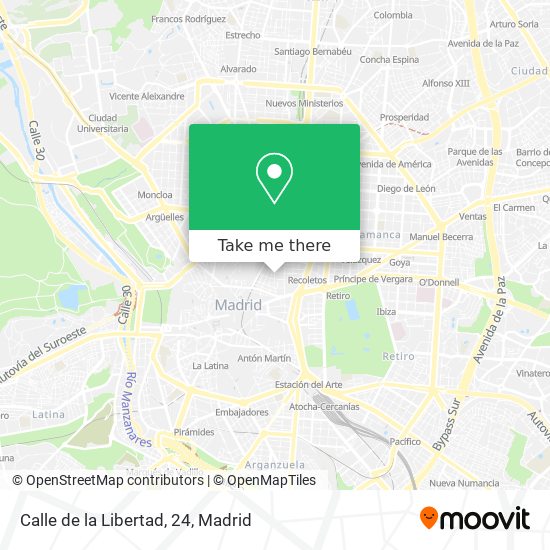 Calle de la Libertad, 24 map