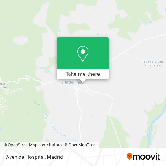 Avenida Hospital map