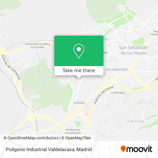 Polígono Industrial Valdelacasa map