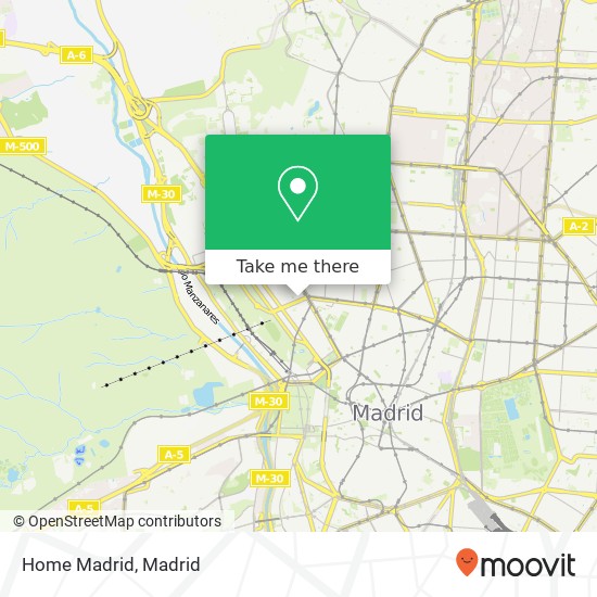 mapa Home Madrid