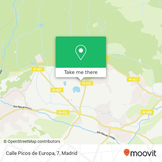 Calle Picos de Europa, 7 map