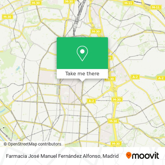 Farmacia José Manuel Fernández Alfonso map