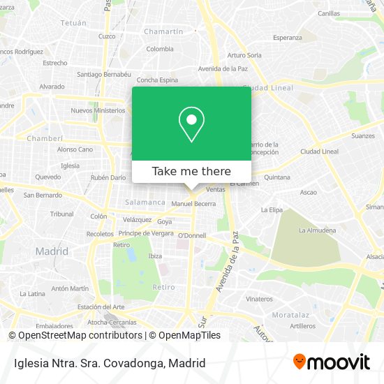Iglesia Ntra. Sra. Covadonga map