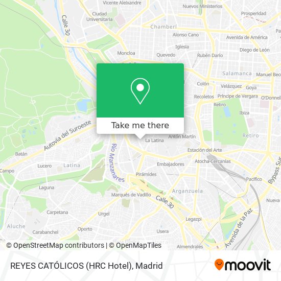 REYES CATÓLICOS (HRC Hotel) map