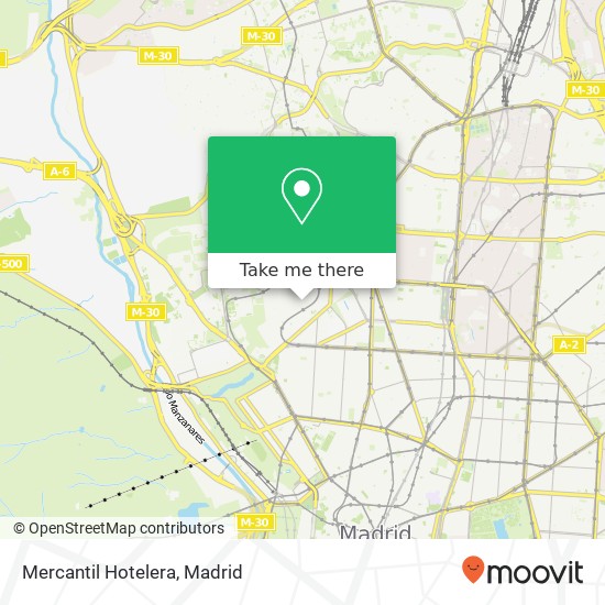 Mercantil Hotelera map