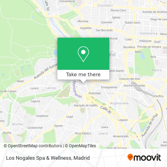 Los Nogales Spa & Wellness map