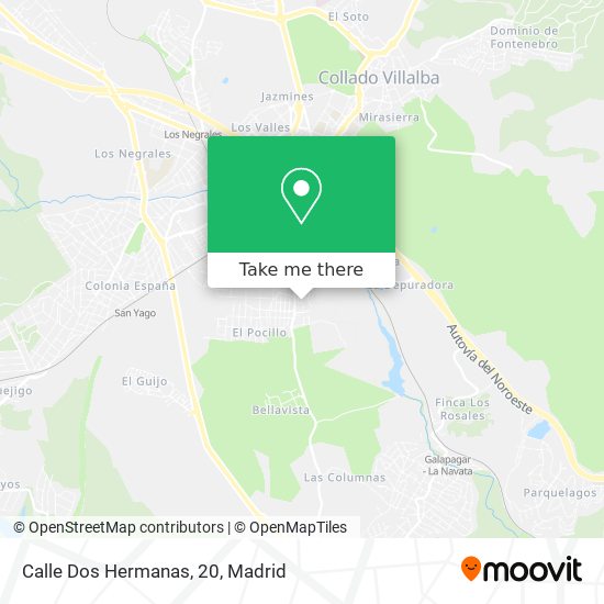 Calle Dos Hermanas, 20 map