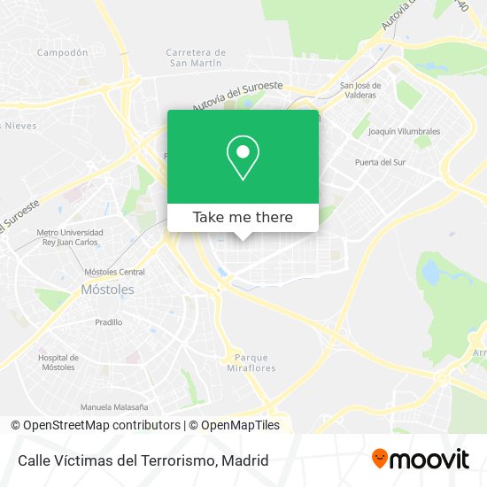 Calle Víctimas del Terrorismo map