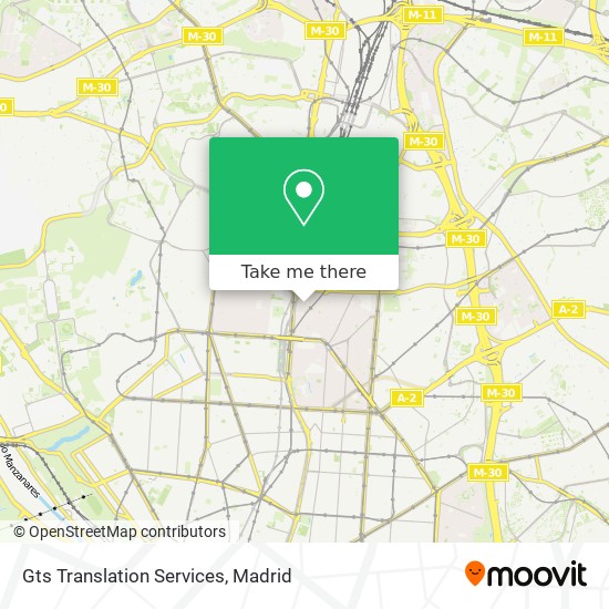 mapa Gts Translation Services