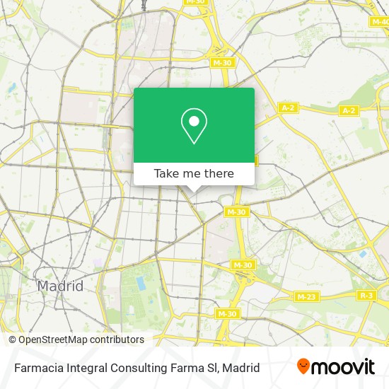 Farmacia Integral Consulting Farma Sl map