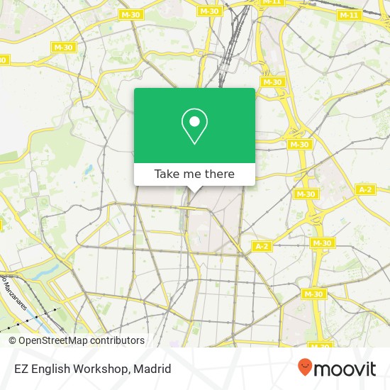 EZ English Workshop map