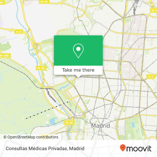 Consultas Médicas Privadas map