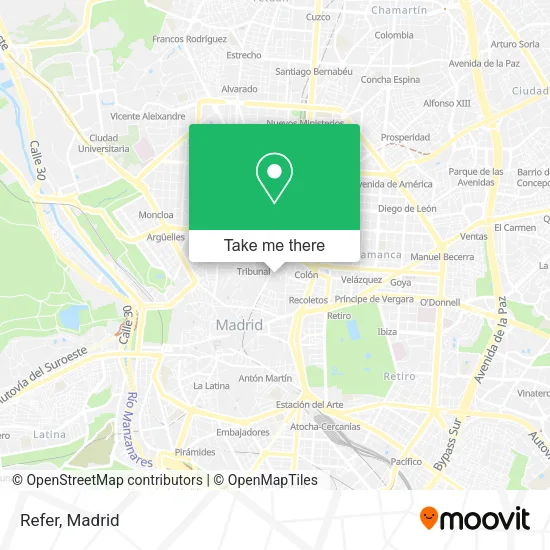 Refer map