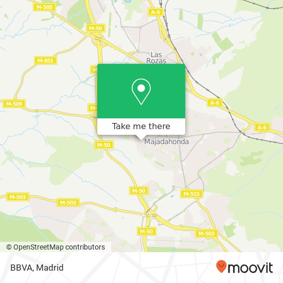 BBVA map