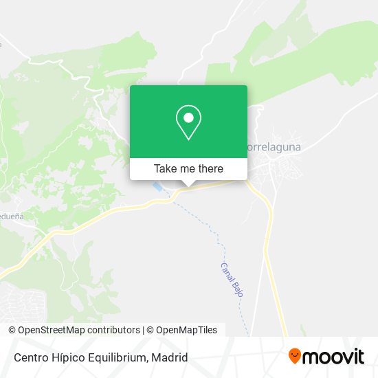 Centro Hípico Equilibrium map