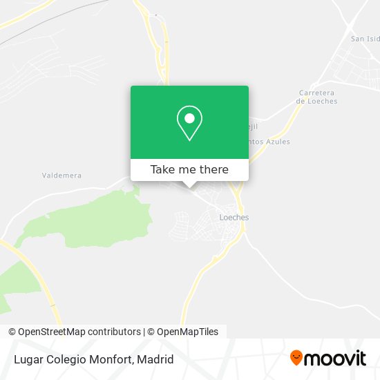 Lugar Colegio Monfort map