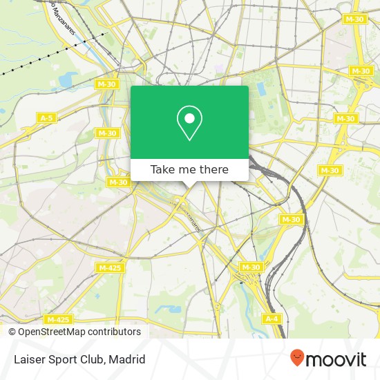 mapa Laiser Sport Club
