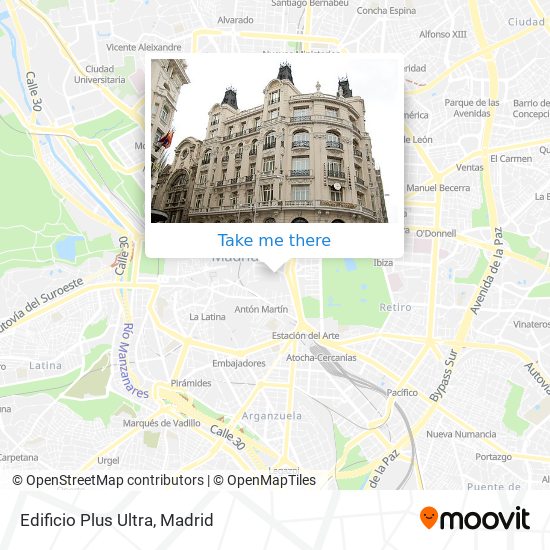 Edificio Plus Ultra map