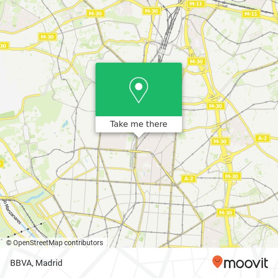 BBVA map