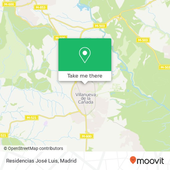 mapa Residencias José Luis