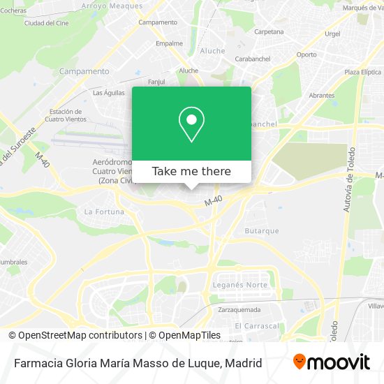 Farmacia Gloria María Masso de Luque map