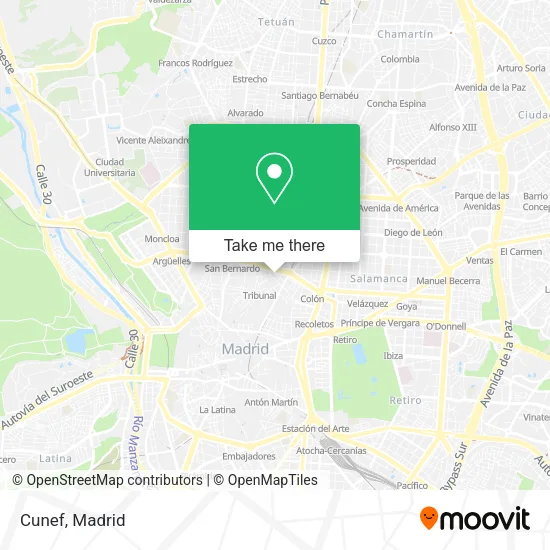 Cunef map
