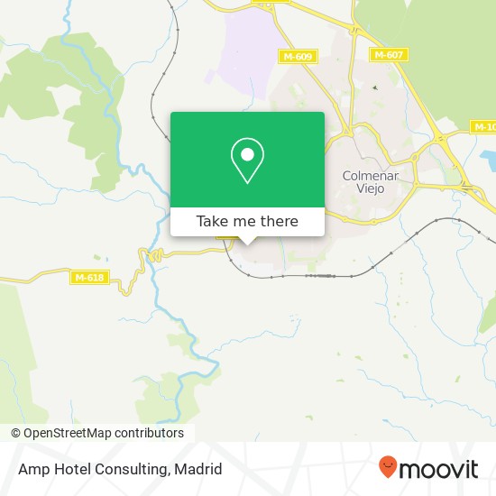 Amp Hotel Consulting map
