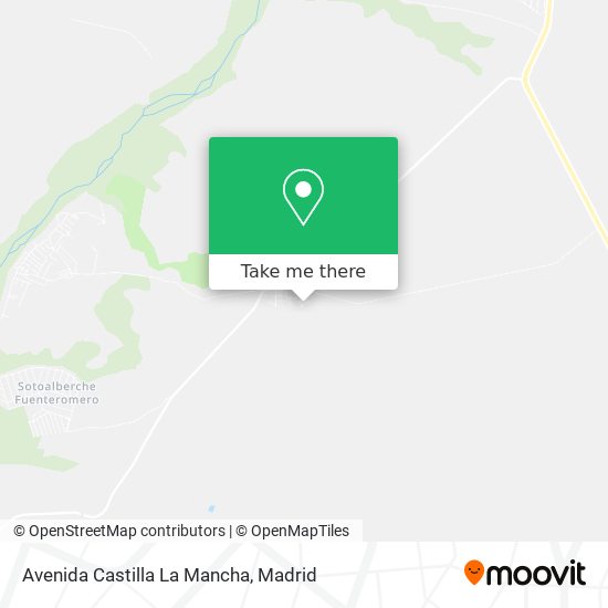 mapa Avenida Castilla La Mancha