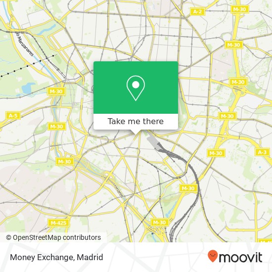 Money Exchange map