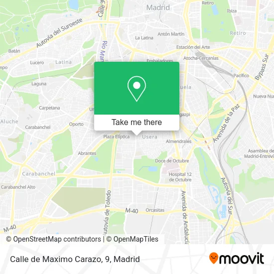 Calle de Maximo Carazo, 9 map