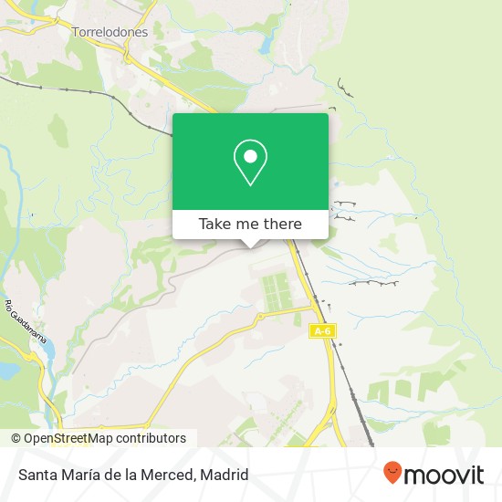 Santa María de la Merced map