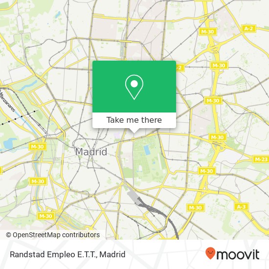 Randstad Empleo E.T.T. map