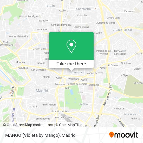 MANGO (Violeta by Mango) map