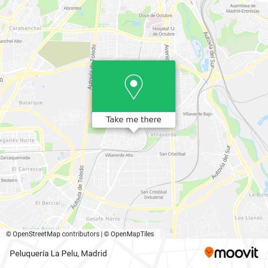 Peluquería La Pelu map