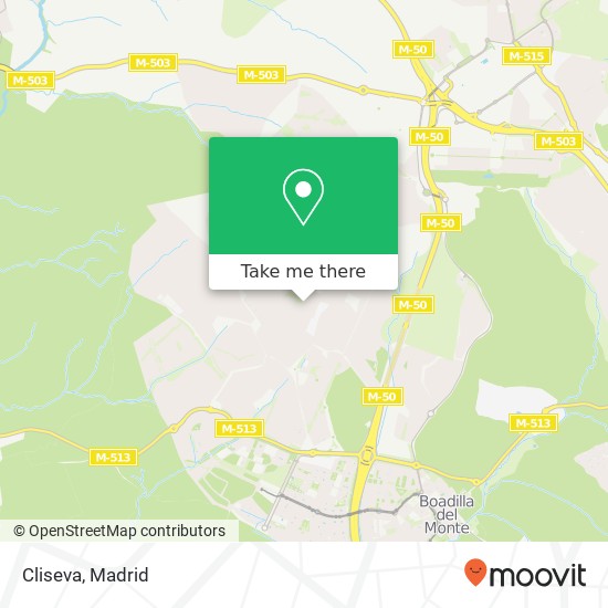 Cliseva map