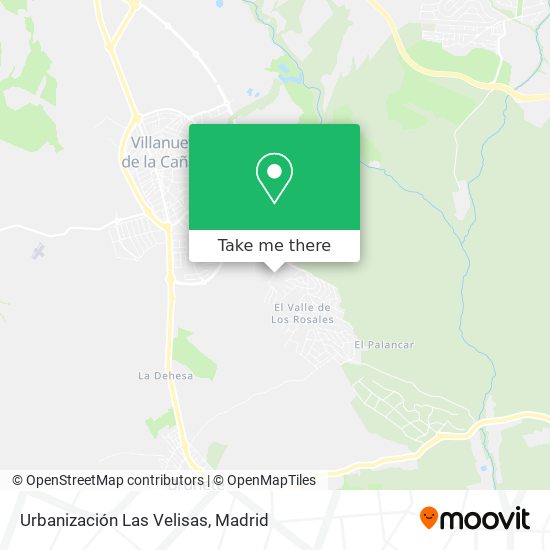 Urbanización Las Velisas map