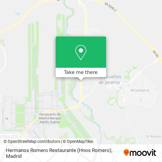 Hermanos Romero Restaurante (Hnos Romero) map