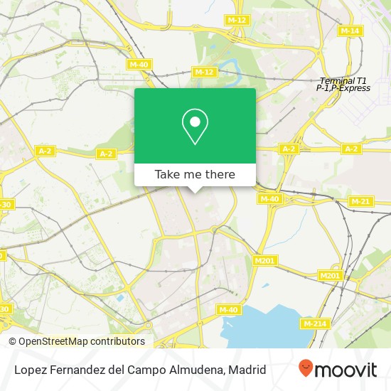 mapa Lopez Fernandez del Campo Almudena