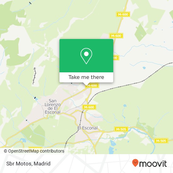 Sbr Motos map