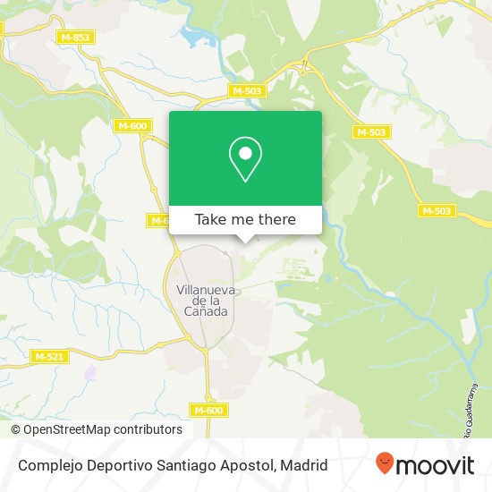 Complejo Deportivo Santiago Apostol map