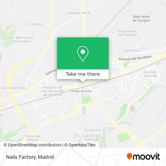 Nails Factory map