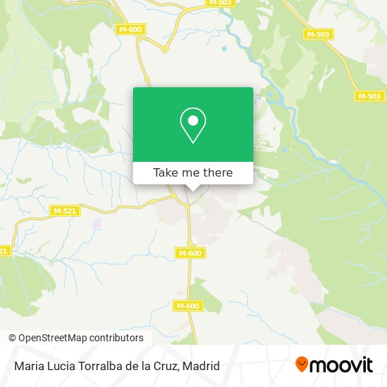 Maria Lucia Torralba de la Cruz map