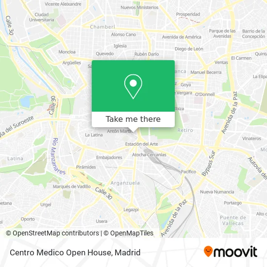 Centro Medico Open House map