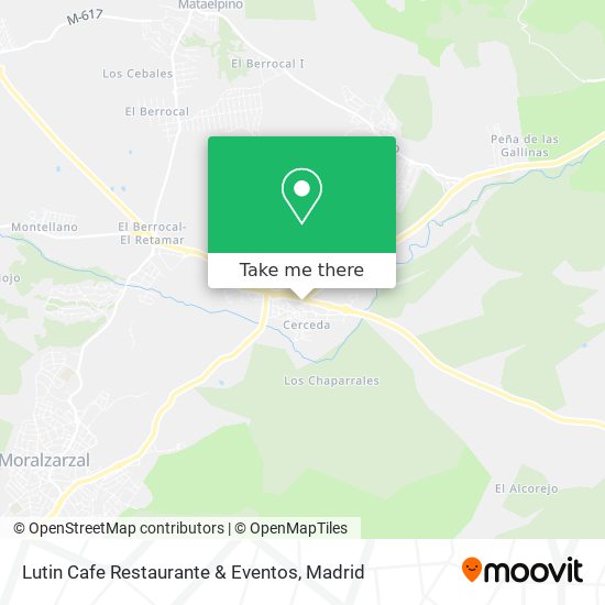 mapa Lutin Cafe Restaurante & Eventos