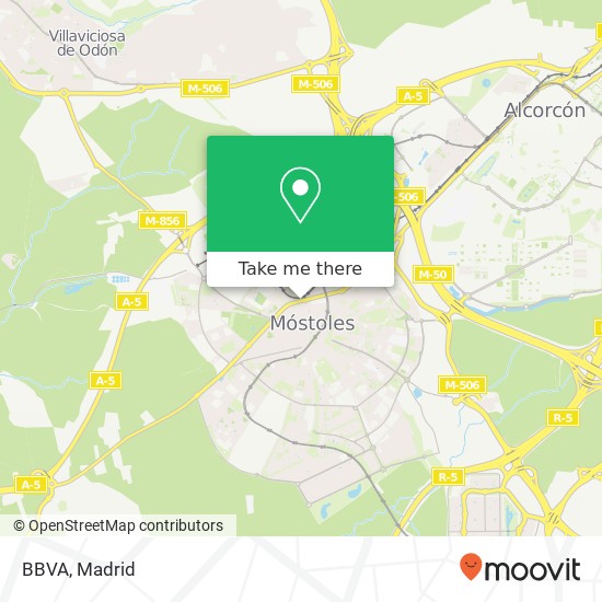 BBVA map