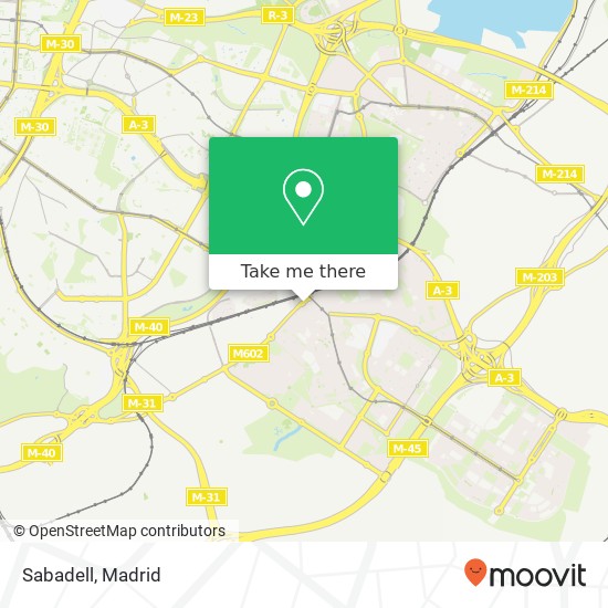 mapa Sabadell