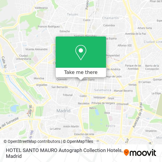 HOTEL SANTO MAURO Autograph Collection Hotels map